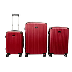 set de valijas x3 maverick hogar – ultra livianas, flexibles y súper resistentes