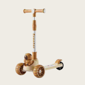 monopatín para niños capibara – con luces, sonido y diseño súper resistente